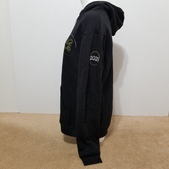 U2 hoodie XL U2ie Tour iNNOCENCE + eXPERIENCE concert graphic zip band merch - Picture 2 of 13